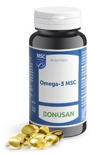 Bonusan Omega-3 MSC Softgels 90SG 