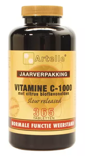 Artelle Vitamine C-1000 Bioflavonoïden Tabletten 365TB 