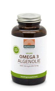 Mattisson HealthStyle Omega 3 Algenolie 180VCP 