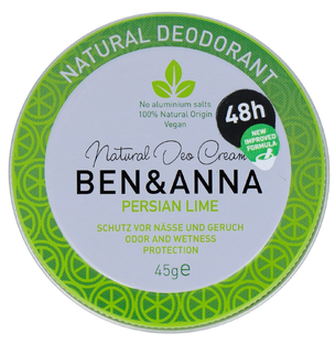 Ben & Anna Deodorant Crème - Persian Lime 45GR 