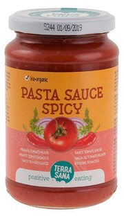 TerraSana Pikante Tomatensaus 340GR 