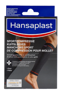 Hansaplast Sportcompressie Kuitsleeves 1PR