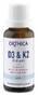 Orthica D3 & K2 Oliedruppels 25ML 16330