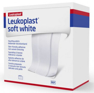 Leukoplast Soft White Wondpleister 5m x 8cm 1ST 