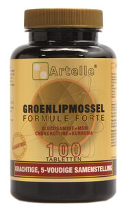 Artelle Groenlipmossel Formule Forte Tabletten 100TB 