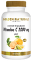 Golden Naturals Vitamine C 1000mg Puur Capsules 180VCP 