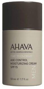 Ahava Men Time to Energize Age Control Moisturizing Cream SPF15 50ML 