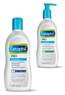 Cetaphil PRO Itch Control Kalmerende Huidreiniger + Hydraterende Melk 2ST