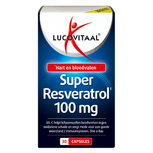 Lucovitaal Super Resveratrol 100mg Capsules 30CP 