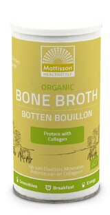 Mattisson HealthStyle Biologische Runder Botten Bouillon 180GR 