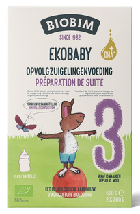 Biobim Ekobaby 3 10mnd+ 600GR 