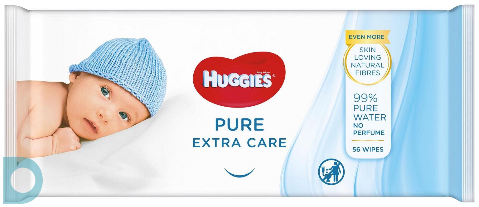 leren Natte sneeuw supermarkt Huggies Pure Extra Care Babydoekjes | De Online Drogist
