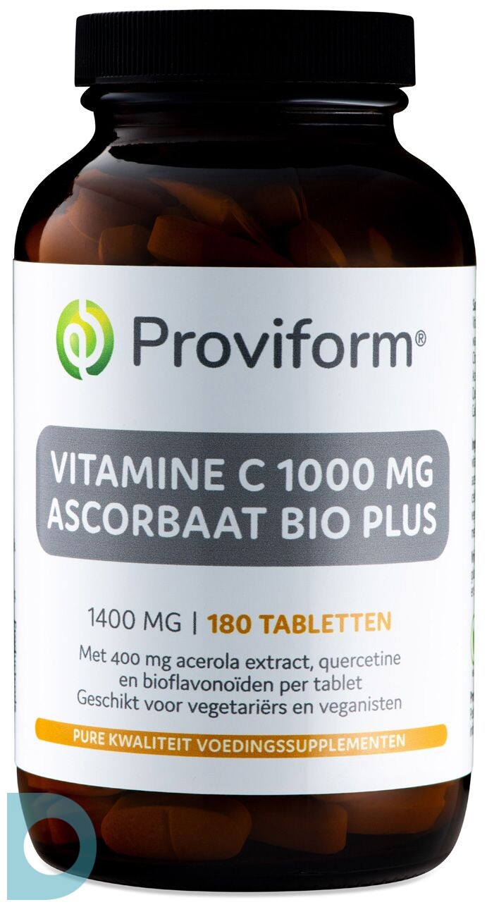 Proviform Vitamine C Ascorbaat 1000mg Bio Plus 180tb