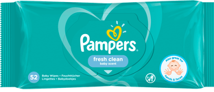 Pampers Fresh Clean Babydoekjes 52ST 