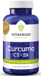 Vitakruid Curcuma C3-2X Capsules 120VCP 