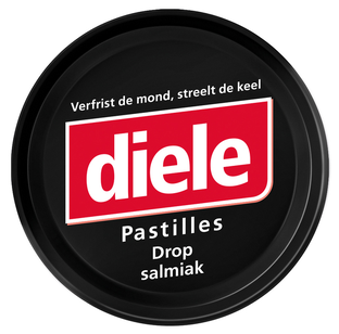 Diele Pastilles Drop Salmiak 75GR 