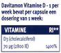 Davitamon Vitamine D - 1 per week - 100% Plantaardig 24VCP 40720