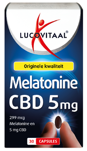 Lucovitaal Melatonine CBD 5 Mg Capsules 30CP 