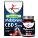 Lucovitaal Melatonine CBD 5 Mg Capsules 30CP voorkant verpakking