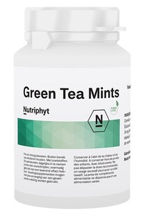 Nutriphyt Green Tea Mints Tabletten 120TB 