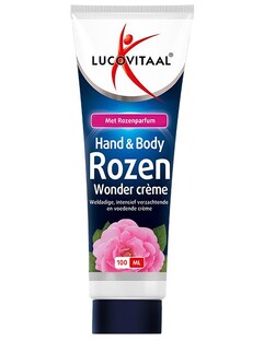 Lucovitaal Hand & Body Rozen Wonder Crème 100ML 