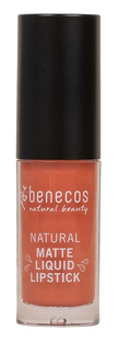 Benecos Natural Matte Liquid Lipstick Coral Kiss 5ML 