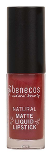 Benecos Natural Matte Liquid Lipstick Bloody Berry 5ML 