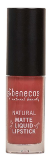 Benecos Natural Matte Liquid Lipstick Rosewood Romance 5ML 