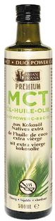 Aman Prana Premium MCT Olie uit Extra Vierge Kokosolie 500ML 