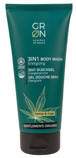 GRN Gentlemen's Organic 3-in-1 Body Wash Hennep & Hop 200ML 