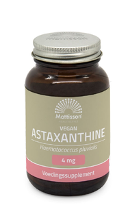 Mattisson HealthStyle Vegan Astaxanthine 4mg Capsules 60VCP 