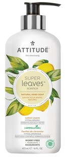 Attitude Super Leaves Science Naturals Hand Soap Lemon 473ML 