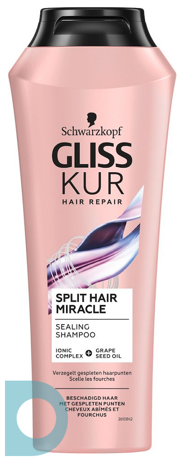 verhaal Veilig trolleybus Schwarzkopf Gliss Kur Split Hair Miracle Sealing Shampoo