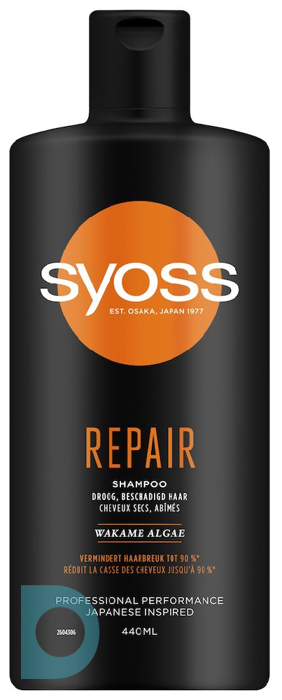 Vertrek fabriek inhoudsopgave Syoss Repair Therapy Shampoo 440ml | De Online Drogist