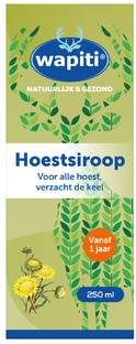 Wapiti Hoestsiroop 250ML 