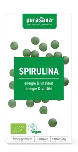 Purasana Spirulina Tabletten 180TB 