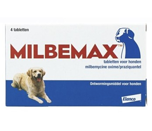 Milbemax Ontwormen Tabletten Grote Hond 4TB 