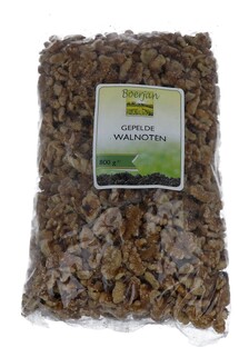 Boerjan Gepelde Walnoten 800GR 