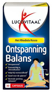 Lucovitaal Ontspanning Balans Capsules 30CP 