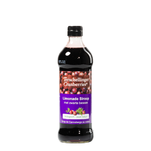 Terschellinger Cranberries Zwarte Bes Limonadesiroop 500ML 