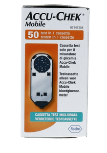 Testjezelf.nu Roche Accu-Chek Mobile Testcassette 50ST 