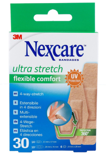 Nexcare Flexible Comfort Pleisters 30ST 