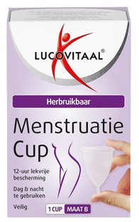 Lucovitaal Menstruatie Cup Maat B 1ST 