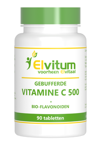 Elvitum Gebufferde Vitamine C 500 90TB 