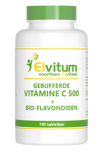 Elvitum Gebufferde Vitamine C 500 180TB 