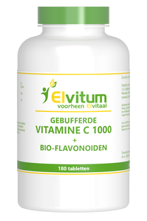 Elvitum Gebufferde Vitamine C 1000 180TB 