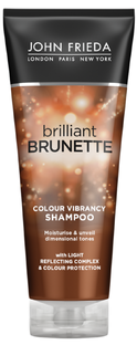 John Frieda Brilliant Brunette Colour Vibrancy Shampoo 250ML 