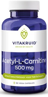 Vitakruid Acetyl-L-Carnitine 500MG 90VCP 