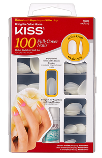 Kiss 100 Full Cover Nails Active Oval 1ST 