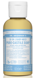 Dr. Bronner Dr Bronner Pure Castile Zeep Baby Mild 60ML 